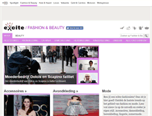 Tablet Screenshot of mode.excite.nl