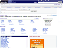 Tablet Screenshot of local2.excite.com