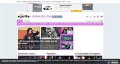 Desktop Screenshot of moda.excite.es