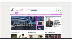 Desktop Screenshot of mode.excite.de