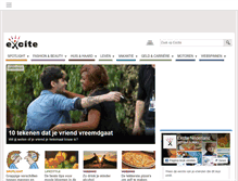 Tablet Screenshot of excite.nl
