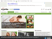 Tablet Screenshot of encuentros.excite.es