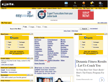 Tablet Screenshot of excite.com