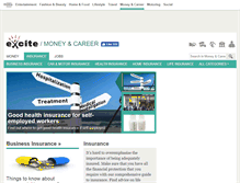 Tablet Screenshot of insurance.excite.co.uk