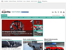 Tablet Screenshot of motoren.excite.nl