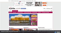 Desktop Screenshot of gastronomia.excite.es