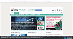 Desktop Screenshot of finanzen.excite.de