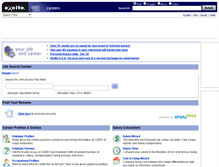 Tablet Screenshot of jobs.excite.com