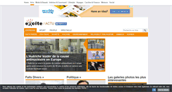 Desktop Screenshot of expresse.excite.fr