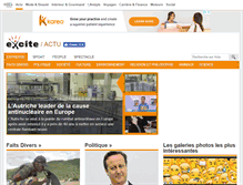 Tablet Screenshot of expresse.excite.fr