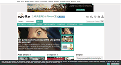 Desktop Screenshot of emploi.excite.fr