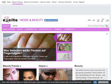 Tablet Screenshot of beauty.excite.de